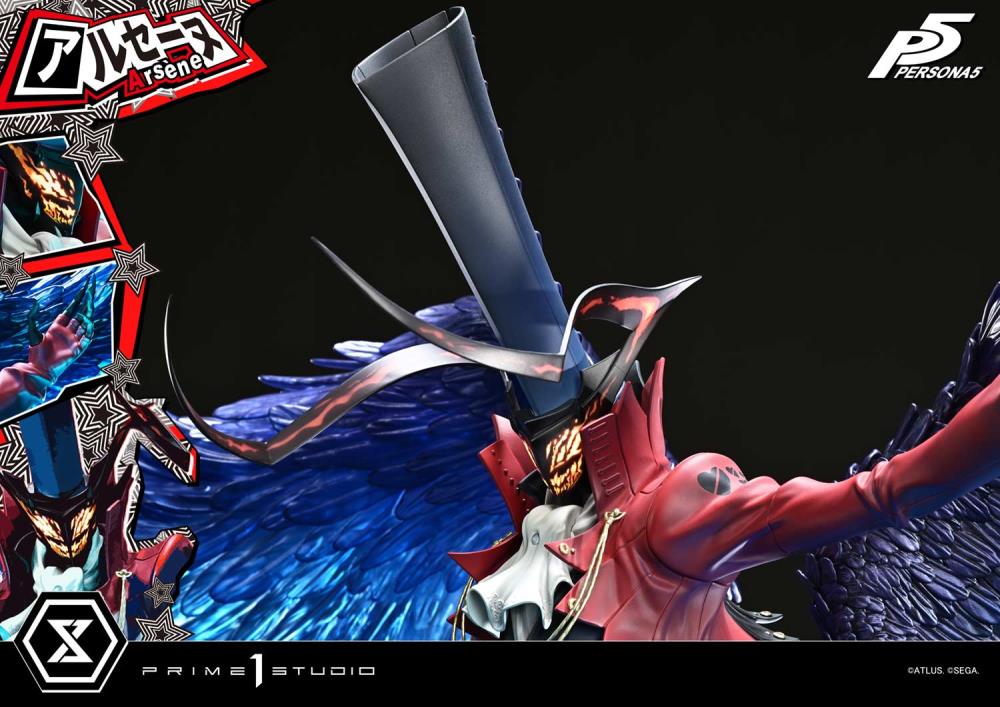 Persona 5 Premium Masterline Arsene 1/4 Scale Statue Gallery Image 26
