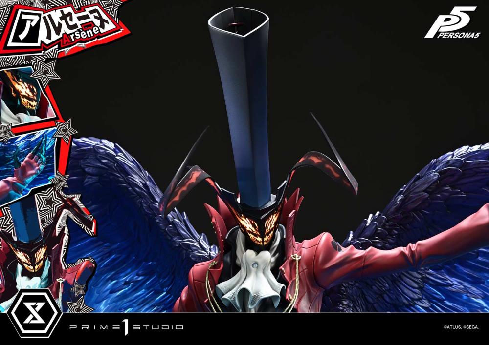 Persona 5 Premium Masterline Arsene 1/4 Scale Statue Gallery Image 37