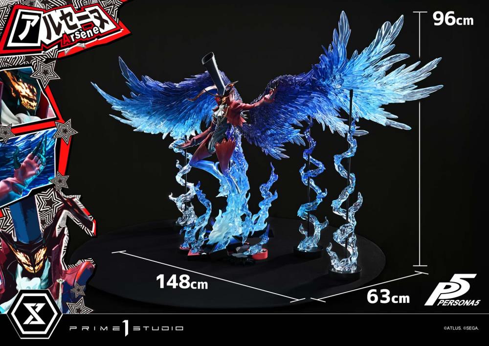 Persona 5 Premium Masterline Arsene 1/4 Scale Statue Gallery Image 24