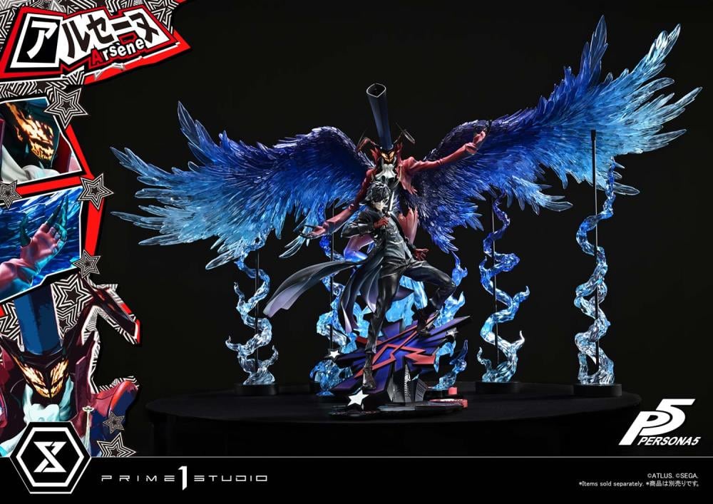 Persona 5 Premium Masterline Arsene 1/4 Scale Statue Gallery Image 31