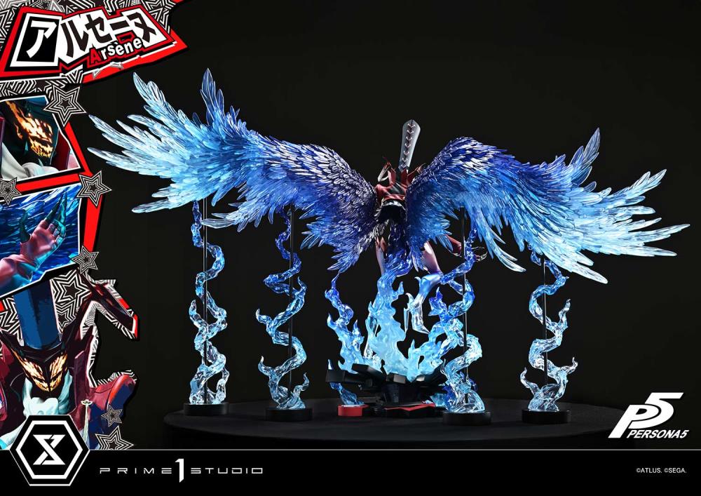 Persona 5 Premium Masterline Arsene 1/4 Scale Statue Gallery Image 23