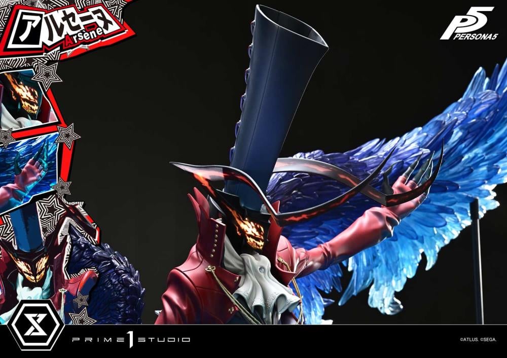 Persona 5 Premium Masterline Arsene 1/4 Scale Statue Gallery Image 36
