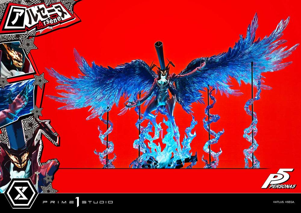 Persona 5 Premium Masterline Arsene 1/4 Scale Statue Gallery Image 5