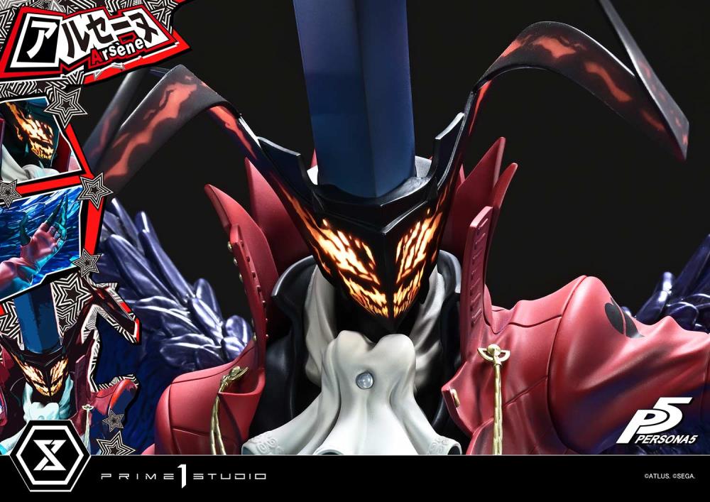 Persona 5 Premium Masterline Arsene 1/4 Scale Statue Gallery Image 34
