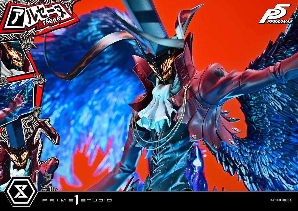 Persona 5 Premium Masterline Arsene 1/4 Scale Statue Gallery Image 11