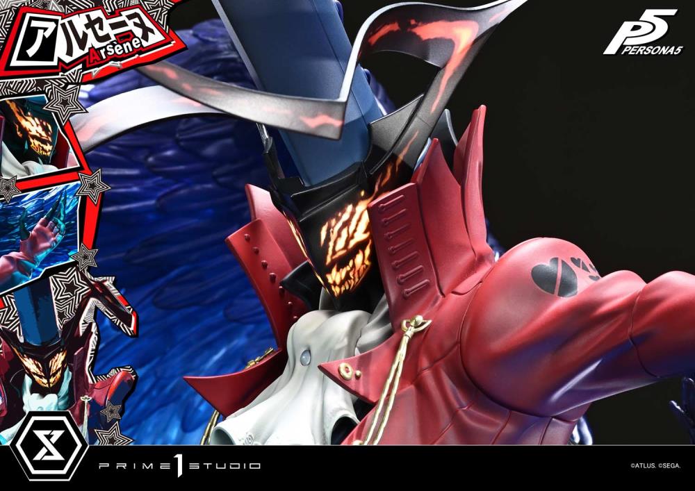 Persona 5 Premium Masterline Arsene 1/4 Scale Statue Gallery Image 38