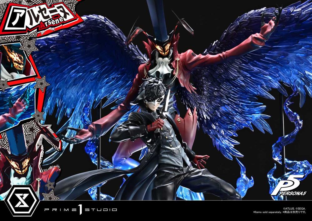 Persona 5 Premium Masterline Arsene 1/4 Scale Statue Gallery Image 22