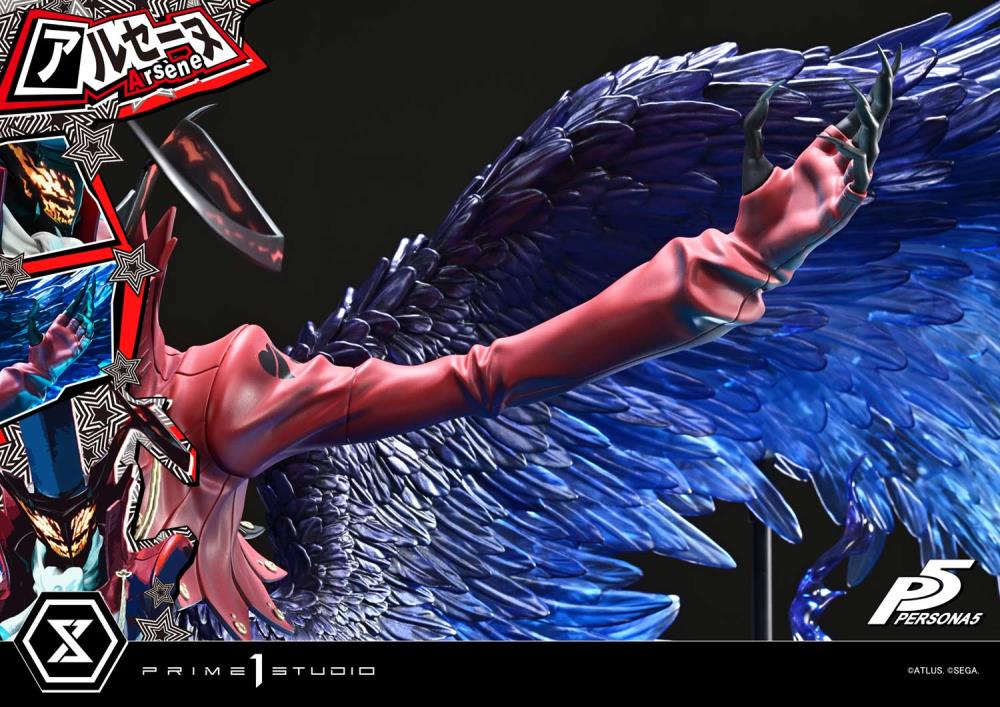 Persona 5 Premium Masterline Arsene 1/4 Scale Statue Gallery Image 28
