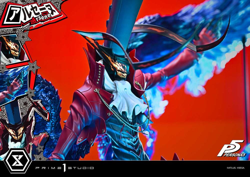Persona 5 Premium Masterline Arsene 1/4 Scale Statue Gallery Image 10