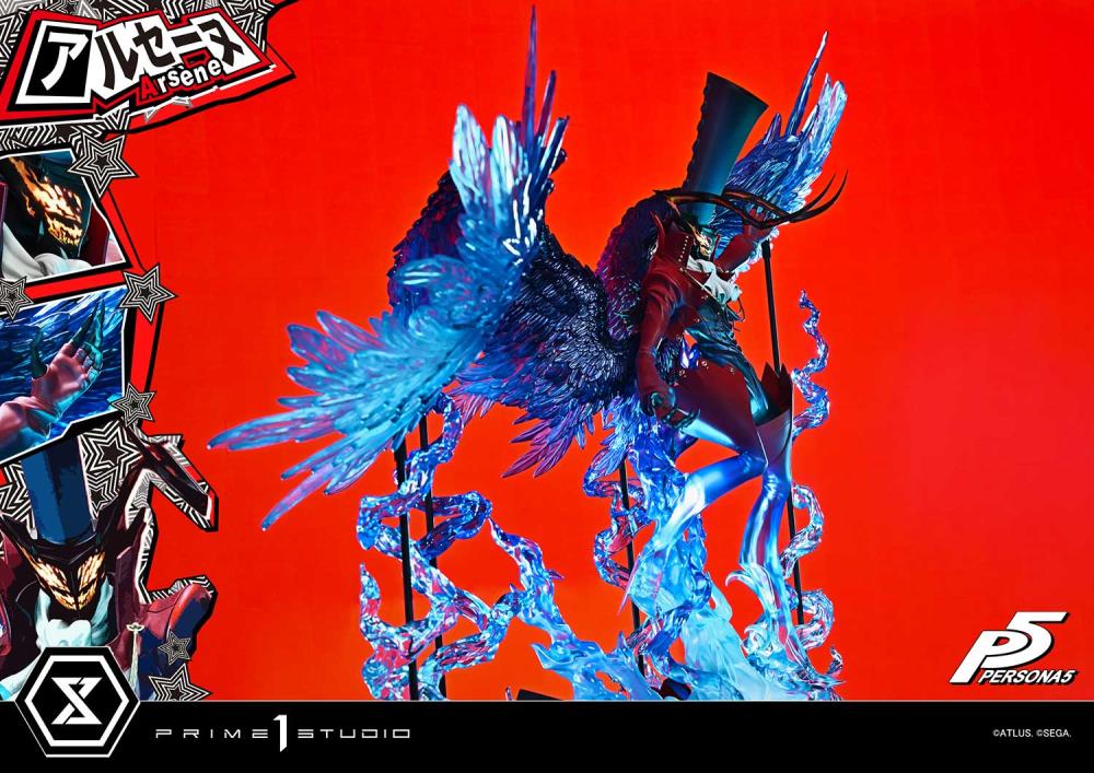 Persona 5 Premium Masterline Arsene 1/4 Scale Statue Gallery Image 8