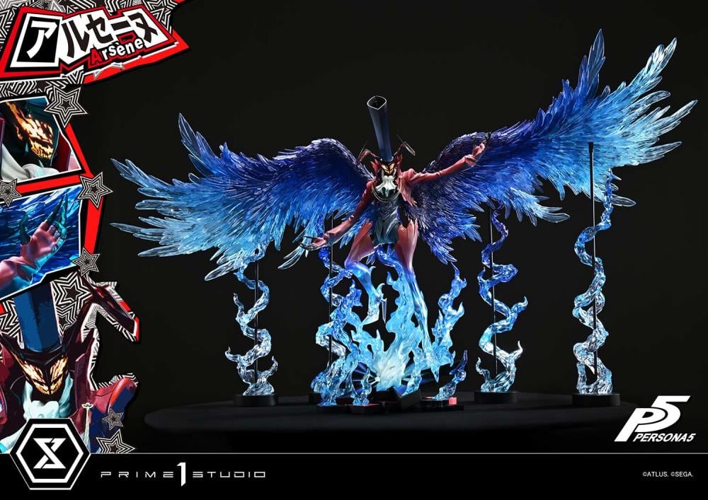 Persona 5 Premium Masterline Arsene 1/4 Scale Statue Gallery Image 32