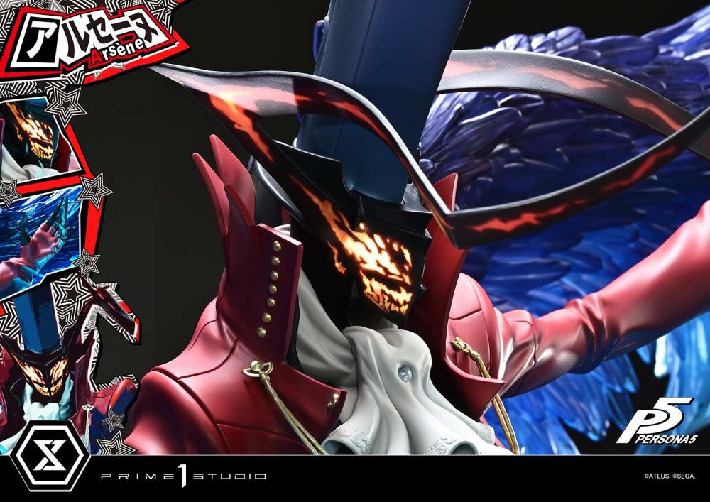 Persona 5 Premium Masterline Arsene 1/4 Scale Statue Gallery Image 27