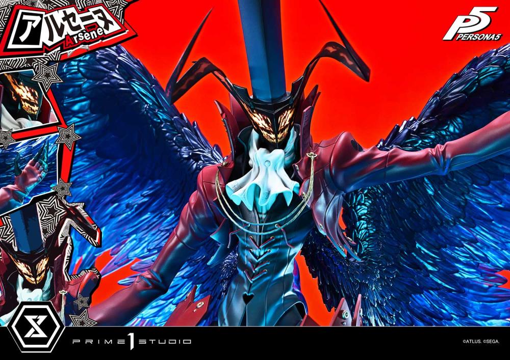 Persona 5 Premium Masterline Arsene 1/4 Scale Statue Gallery Image 9
