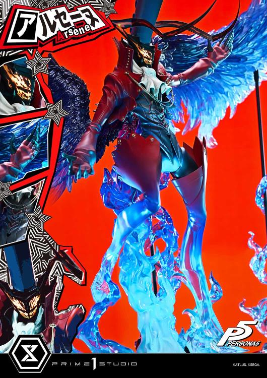 Persona 5 Premium Masterline Arsene 1/4 Scale Statue Gallery Image 6