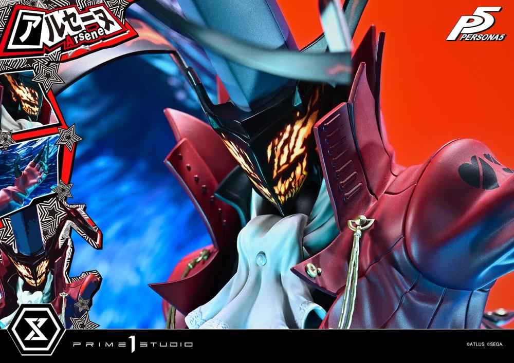 Persona 5 Premium Masterline Arsene 1/4 Scale Statue Gallery Image 12