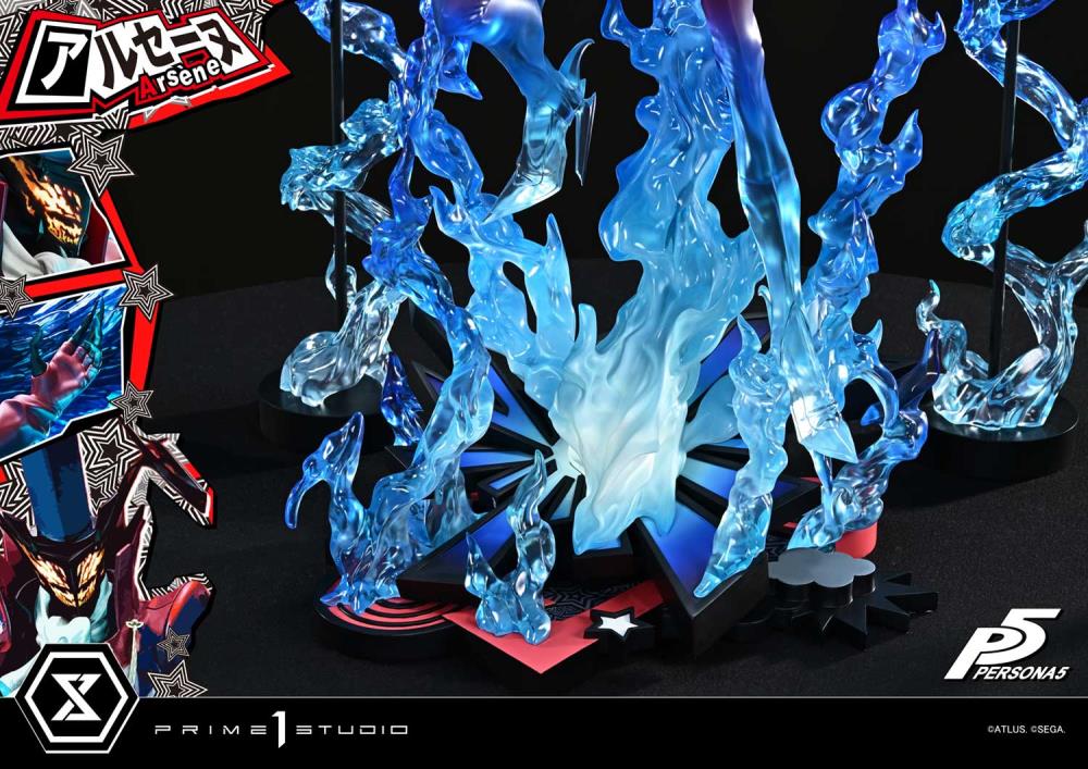 Persona 5 Premium Masterline Arsene 1/4 Scale Statue Gallery Image 29