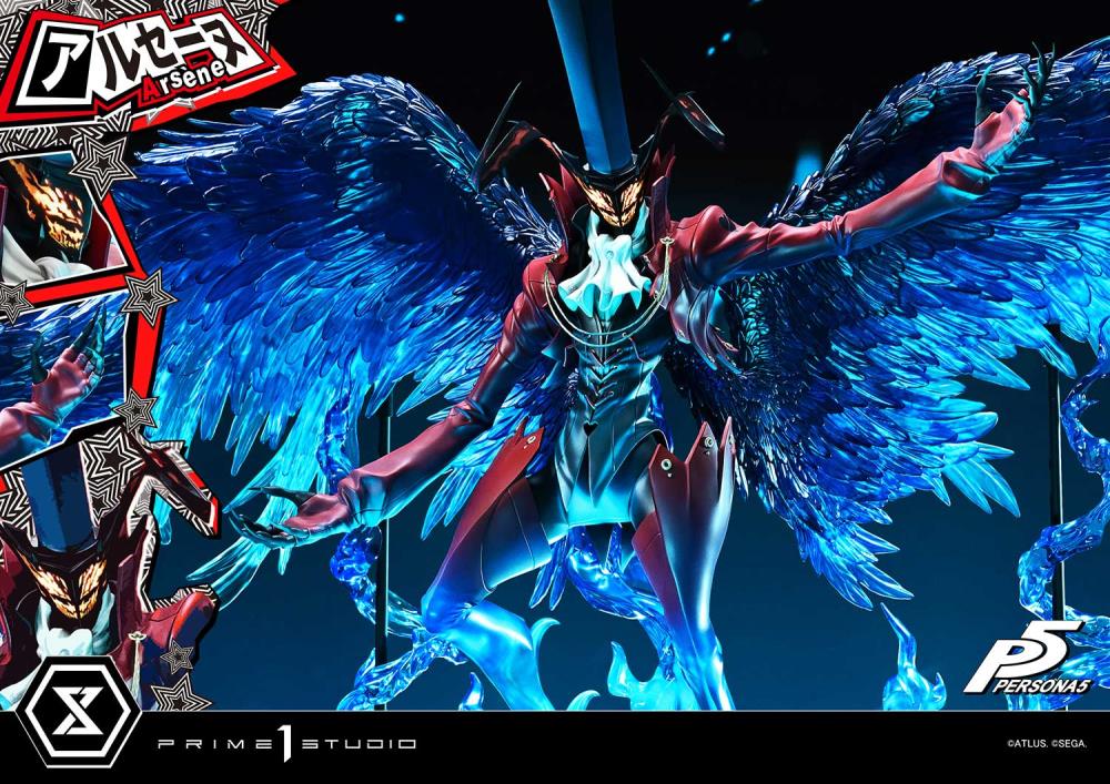 Persona 5 Premium Masterline Arsene 1/4 Scale Statue Gallery Image 16