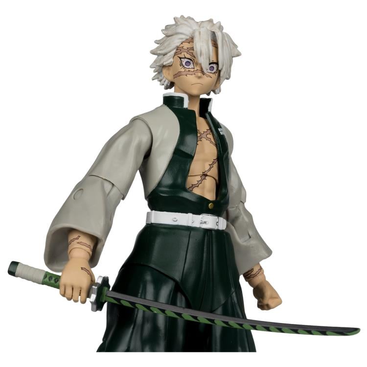 Demon Slayer: Kimetsu no Yaiba Sanemi Shinazugawa 7" Action Figure Gallery Image 6