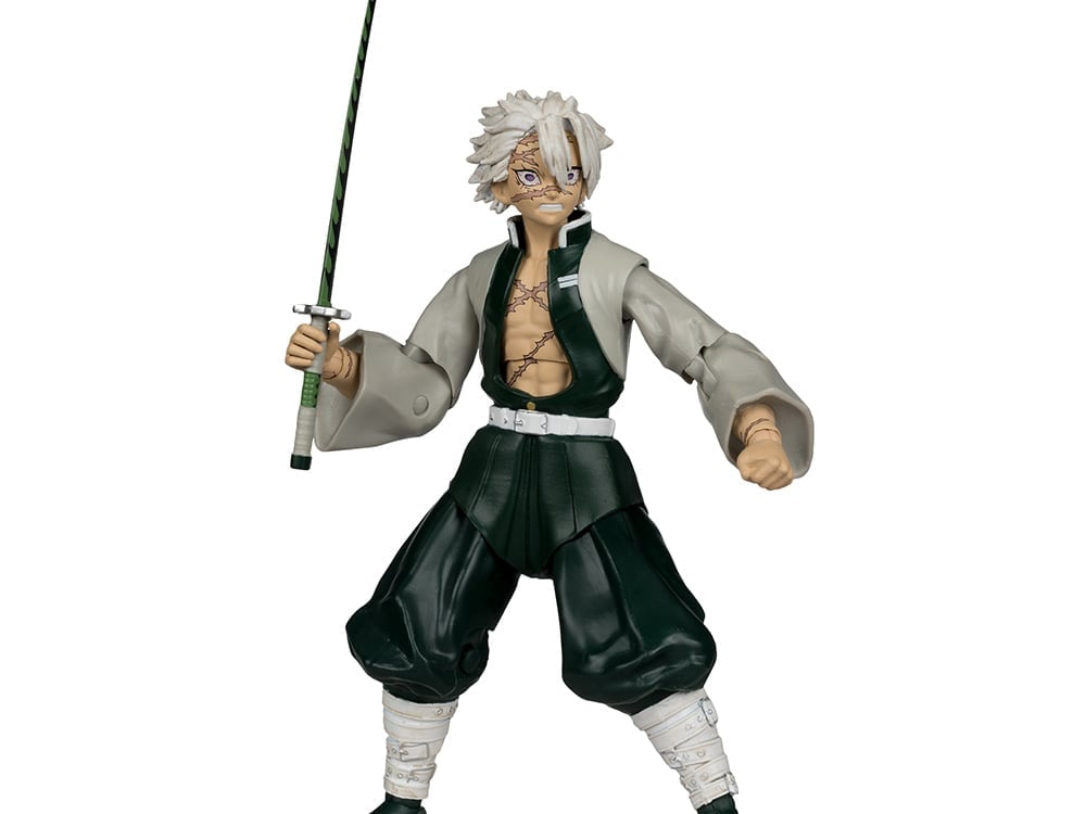 Demon Slayer: Kimetsu no Yaiba Sanemi Shinazugawa 7" Action Figure Gallery Image 1