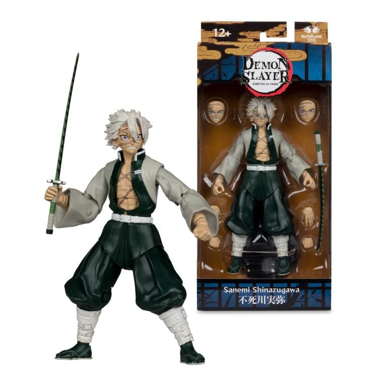Demon Slayer: Kimetsu no Yaiba Sanemi Shinazugawa 7" Action Figure Gallery Image 8