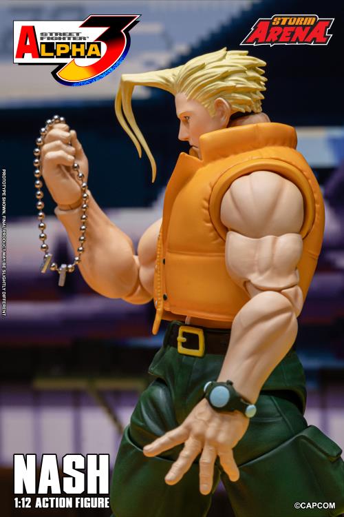 Street Fighter Alpha 3 Storm Arena Nash 1/12 Scale Action Figure Gallery Image 15