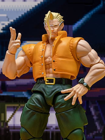 Street Fighter Alpha 3 Storm Arena Nash 1/12 Scale Action Figure Gallery Image 2