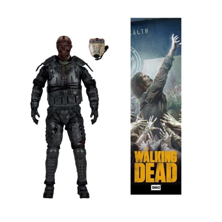 The Walking Dead (TV Series) Gas Mask Zombie Action Figure Gallery Image 6