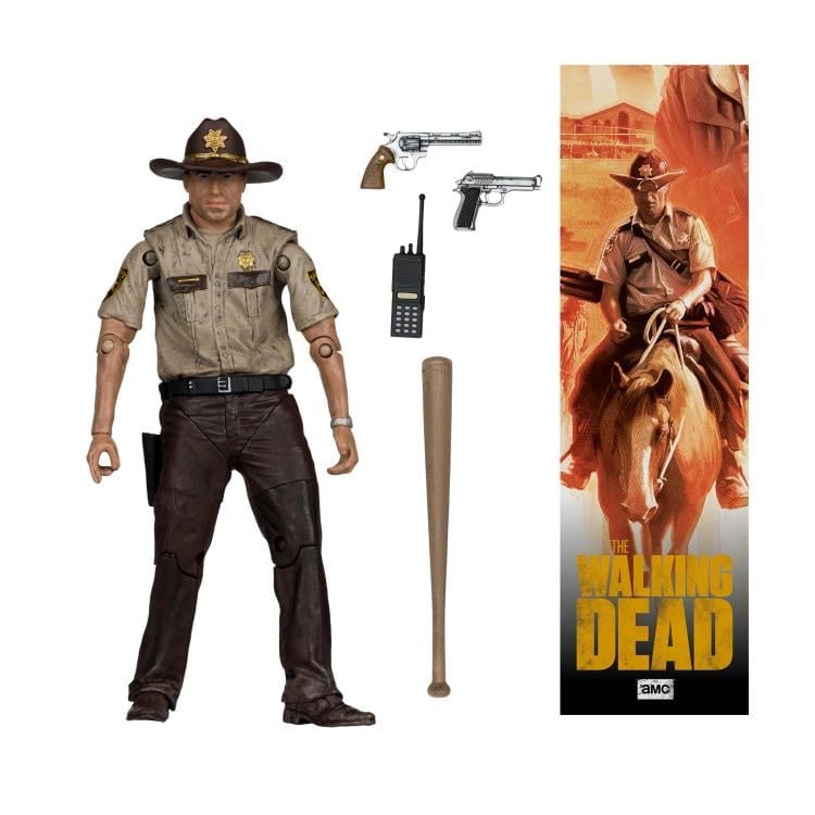 The Walking Dead (TV Series) Rick Grimes Action Figure