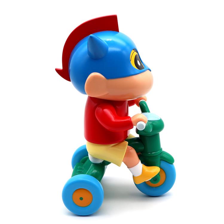 Crayon Shin-chan SOFVIPS Action Mask Shin-chan Tricycle Soft Vinyl Figure Gallery Image 8