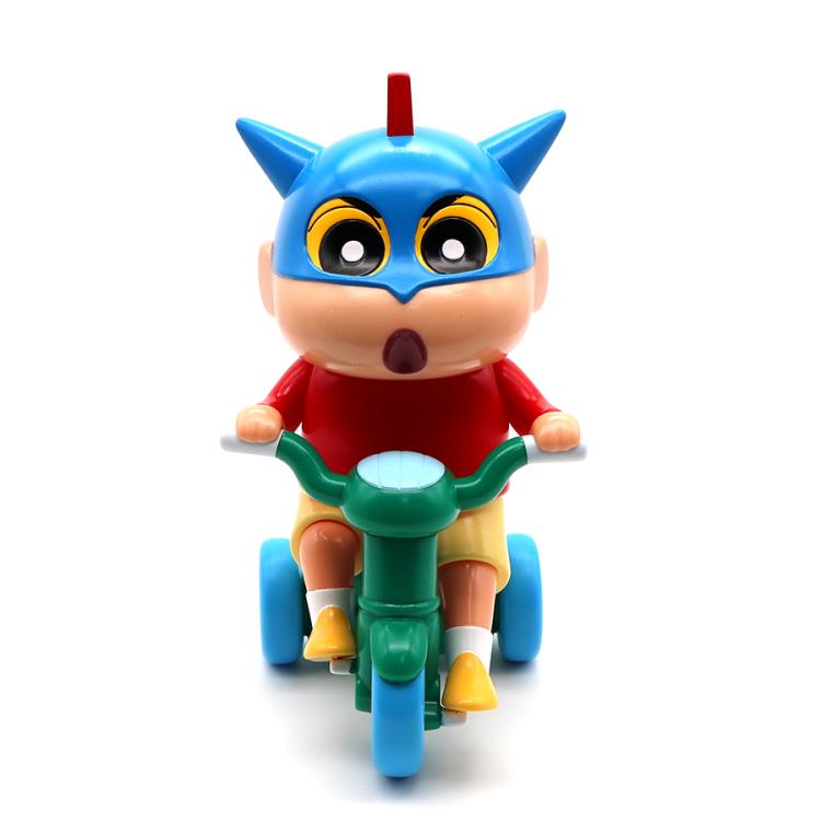 Crayon Shin-chan SOFVIPS Action Mask Shin-chan Tricycle Soft Vinyl Figure Gallery Image 3