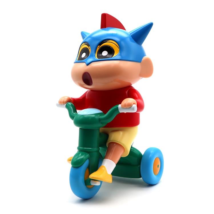Crayon Shin-chan SOFVIPS Action Mask Shin-chan Tricycle Soft Vinyl Figure Gallery Image 4