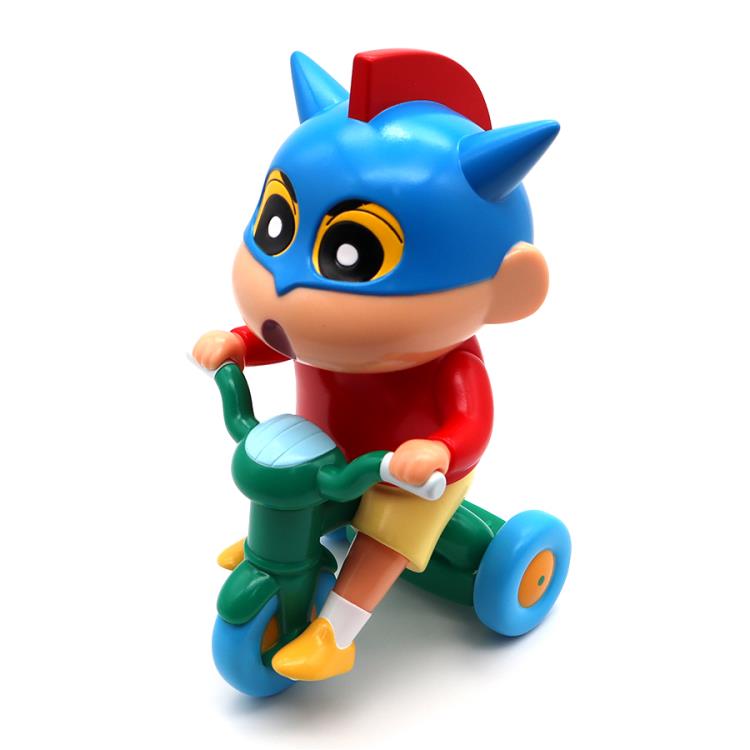 Crayon Shin-chan SOFVIPS Action Mask Shin-chan Tricycle Soft Vinyl Figure Gallery Image 5