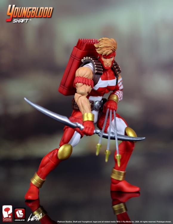 Rob Liefeld's Youngblood Shaft Action Figure Gallery Image 5