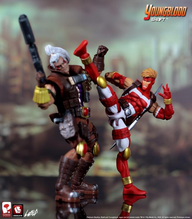 Rob Liefeld's Youngblood Shaft Action Figure Gallery Image 8