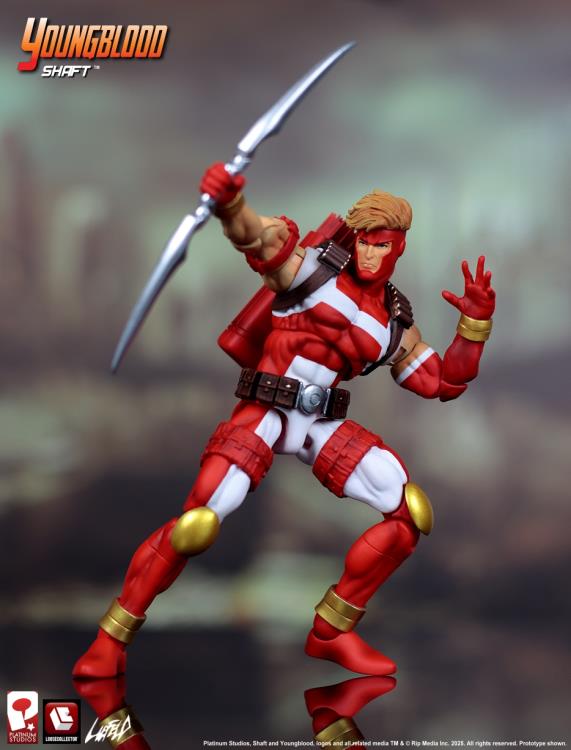 Rob Liefeld's Youngblood Shaft Action Figure Gallery Image 4