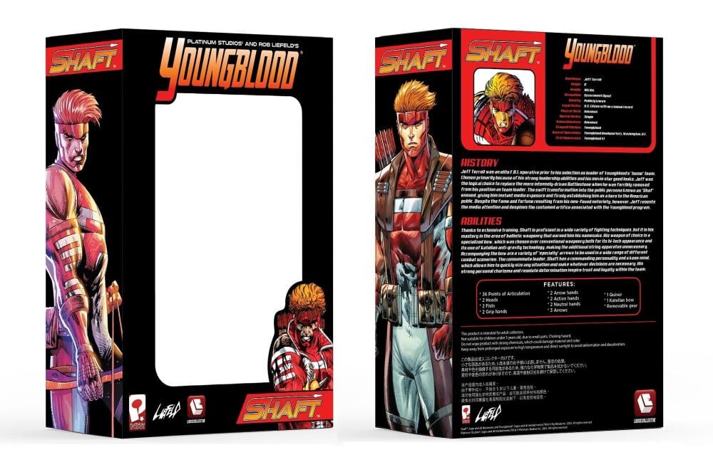 Rob Liefeld's Youngblood Shaft Action Figure Gallery Image 9