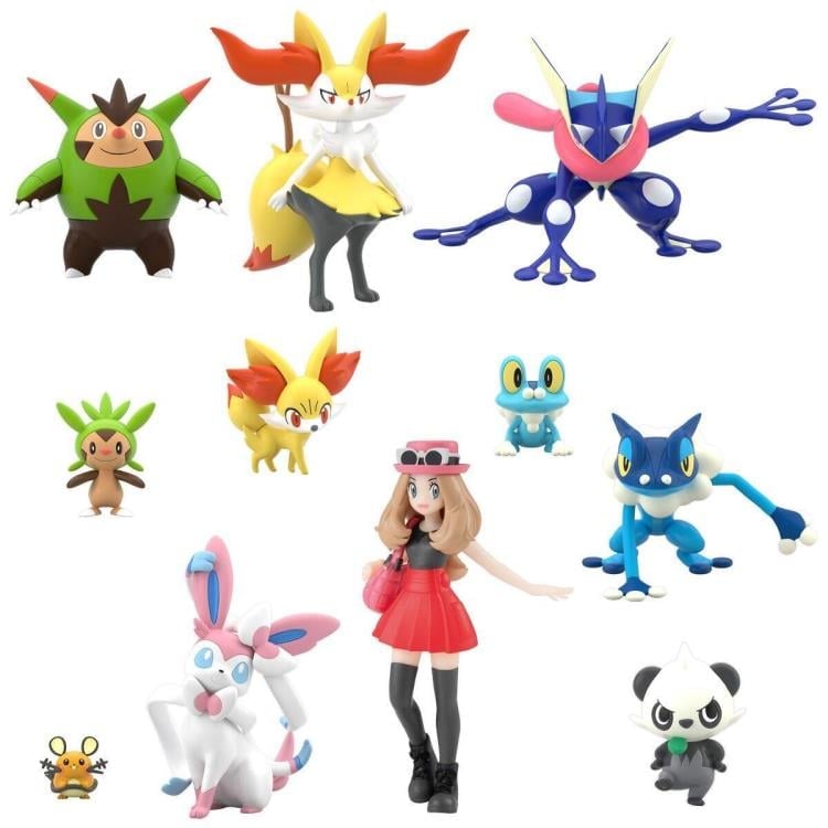 Pokemon Scale World Kalos Region Set of 11 Figures Gallery Image 9