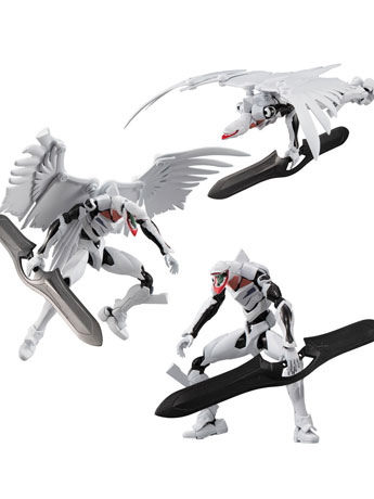 Neon Genesis Evangelion EVA-Frame-EX EVA Mass Production Model Set (Reissue) Gallery Image 2