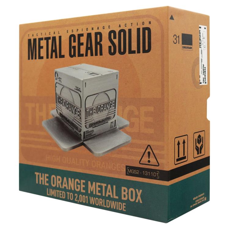 Metal Gear Solid 2: Sons of Liberty The Orange Metal Box Limited Edition Replica Gallery Image 6