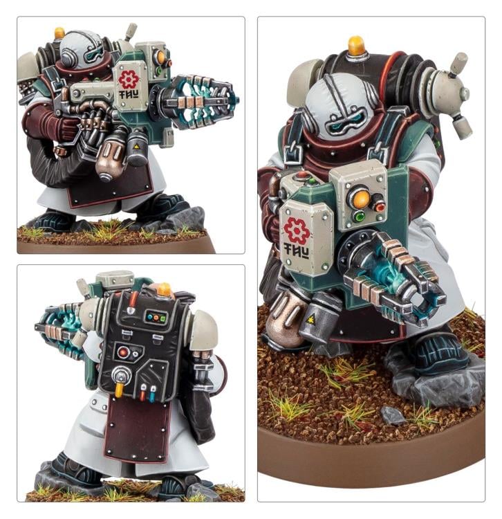 Games Workshop – Warhammer 40,000 : Leagues Of Votann – Évaluateur Arkanyst – Miniature à Monter Et Peindre, Scientifique De Combat