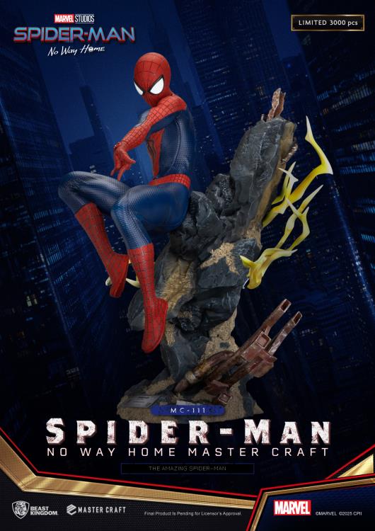 Spider-Man: No Way Home Master Craft MC-111 The Amazing Spider-Man Limited Edition Statue Gallery Image 4