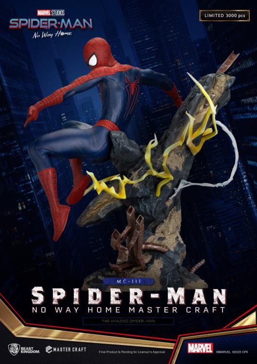 Spider-Man: No Way Home Master Craft MC-111 The Amazing Spider-Man Limited Edition Statue Gallery Image 5