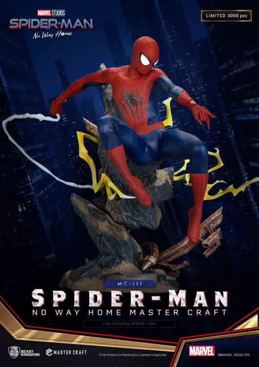 Spider-Man: No Way Home Master Craft MC-111 The Amazing Spider-Man Limited Edition Statue Gallery Image 3
