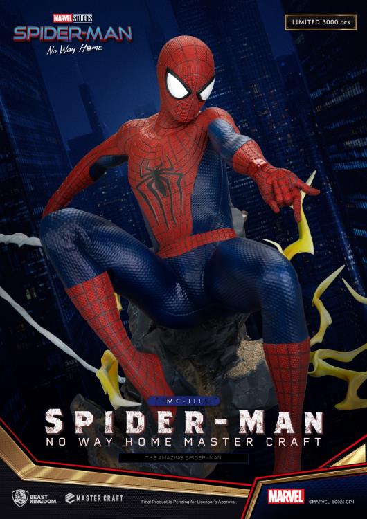 Spider-Man: No Way Home Master Craft MC-111 The Amazing Spider-Man Limited Edition Statue Gallery Image 7
