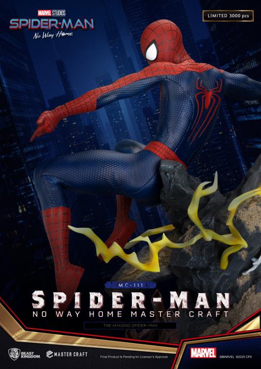 Spider-Man: No Way Home Master Craft MC-111 The Amazing Spider-Man Limited Edition Statue Gallery Image 8