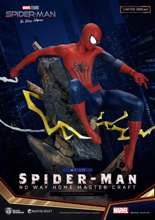 Spider-Man: No Way Home Master Craft MC-111 The Amazing Spider-Man Limited Edition Statue Gallery Image 6