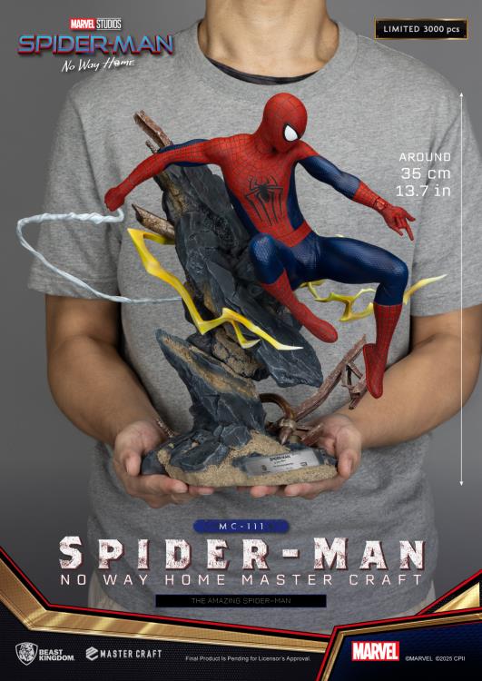 Spider-Man: No Way Home Master Craft MC-111 The Amazing Spider-Man Limited Edition Statue Gallery Image 9