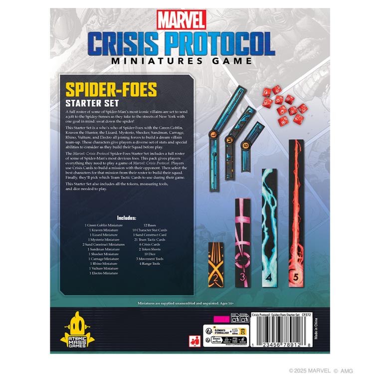 Marvel: Crisis Protocol Spider Foes Starter Set Gallery Image 4