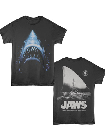 Jaws Large Fin Scene T-Shirt Gallery Image 2