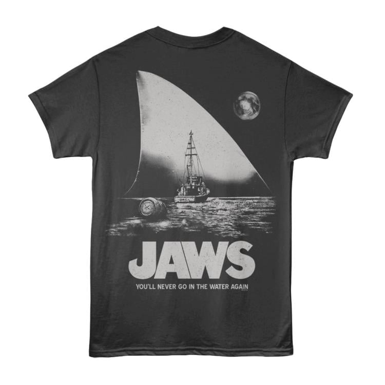 Jaws Large Fin Scene T-Shirt Gallery Image 4